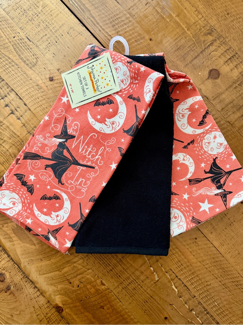 Johanna Parker Halloween Kitchen Towels, set of 3